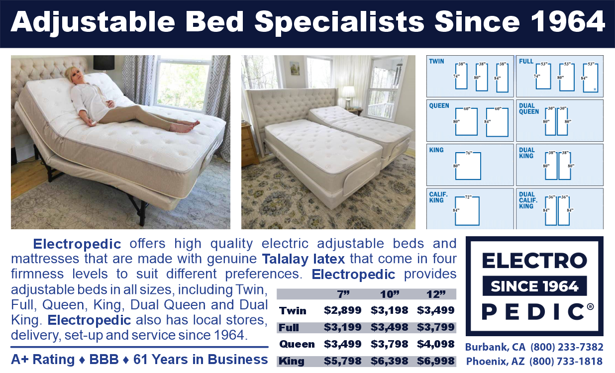 San Francisco Electropedic adjustable beds